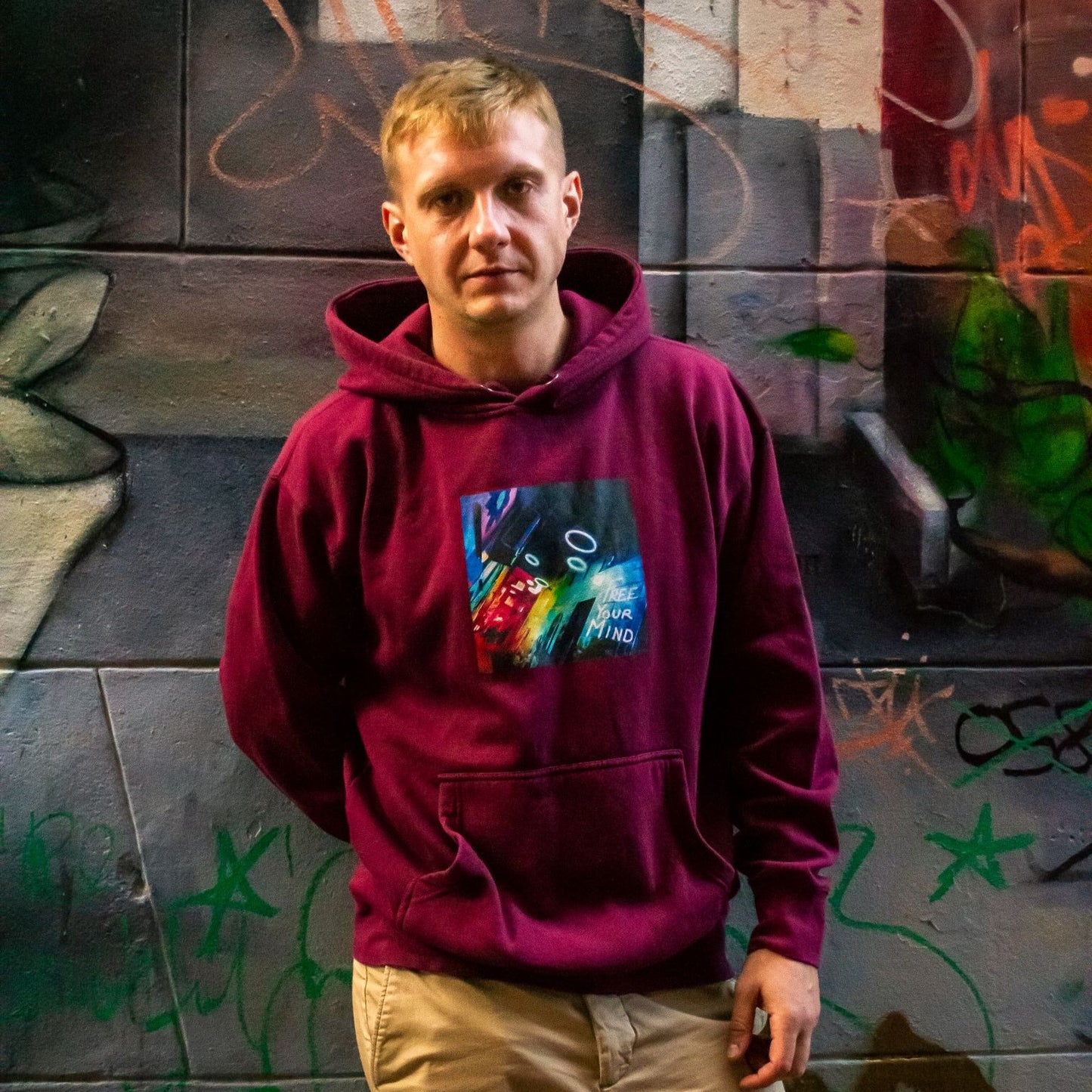 Unisex Hoodie "FREE YOUR MIND" Albumcover