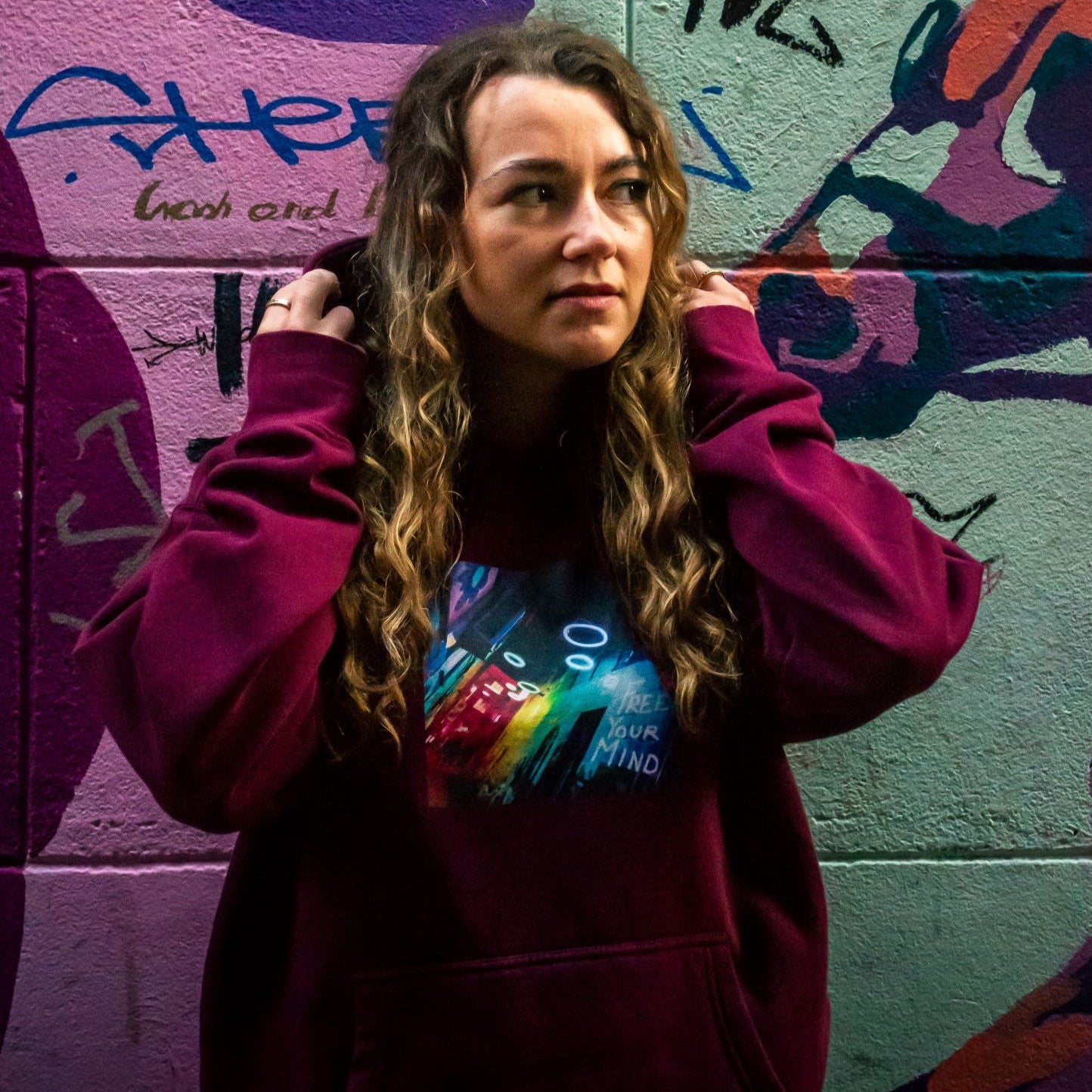 Unisex Hoodie "FREE YOUR MIND" Albumcover