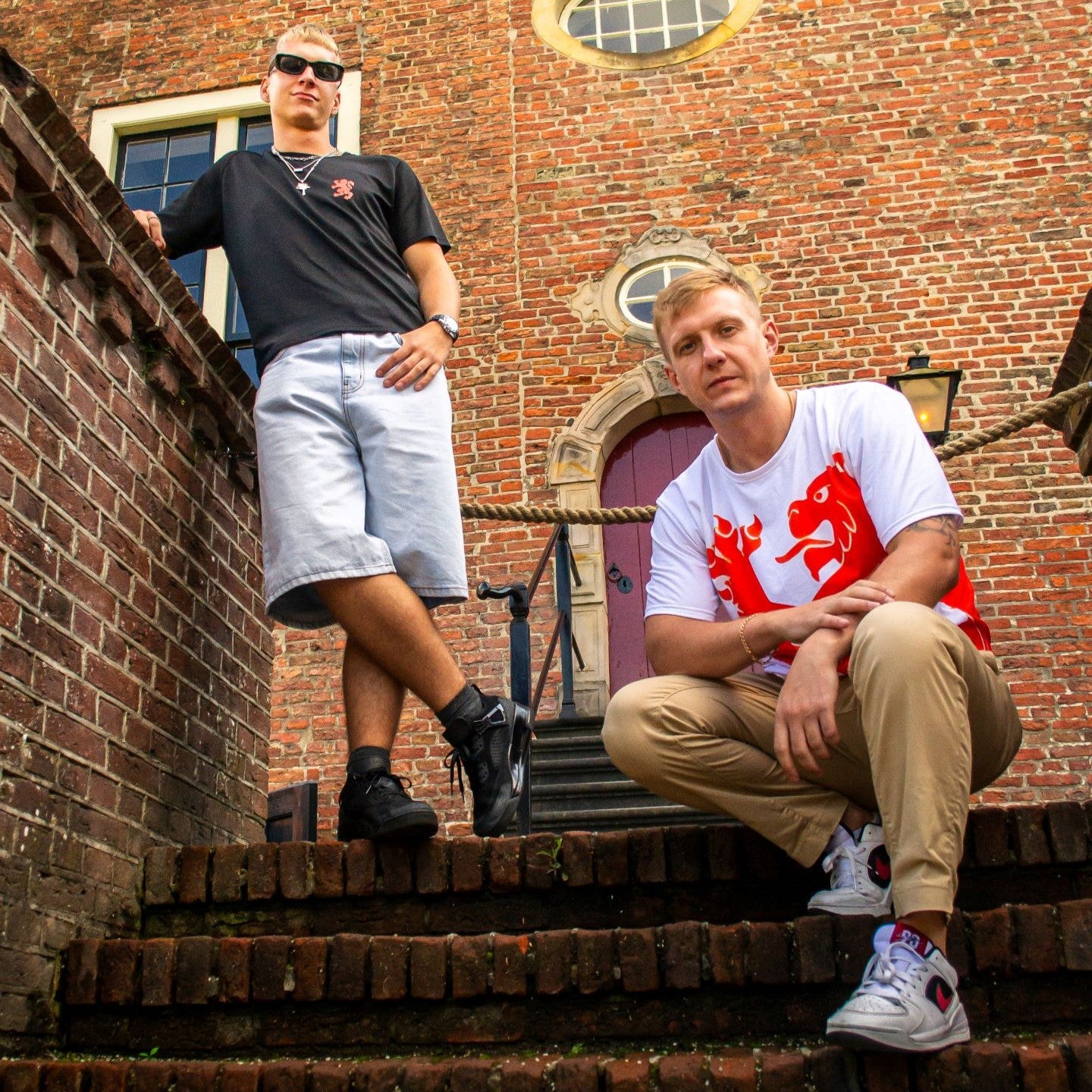 Unisex Sports Jersey "Orange Lion"