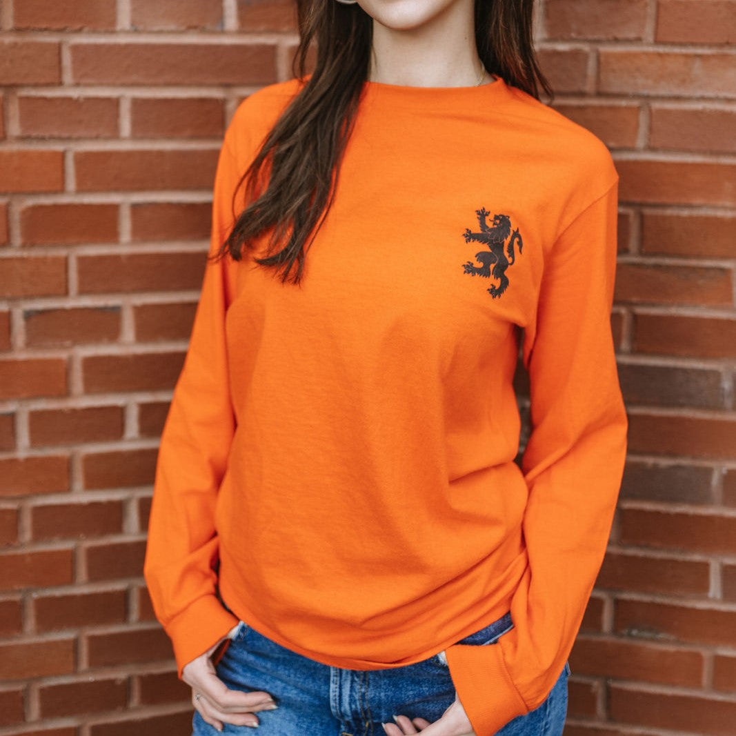 Unisex Ultra Cotton Long Sleeve Tee "Lion"