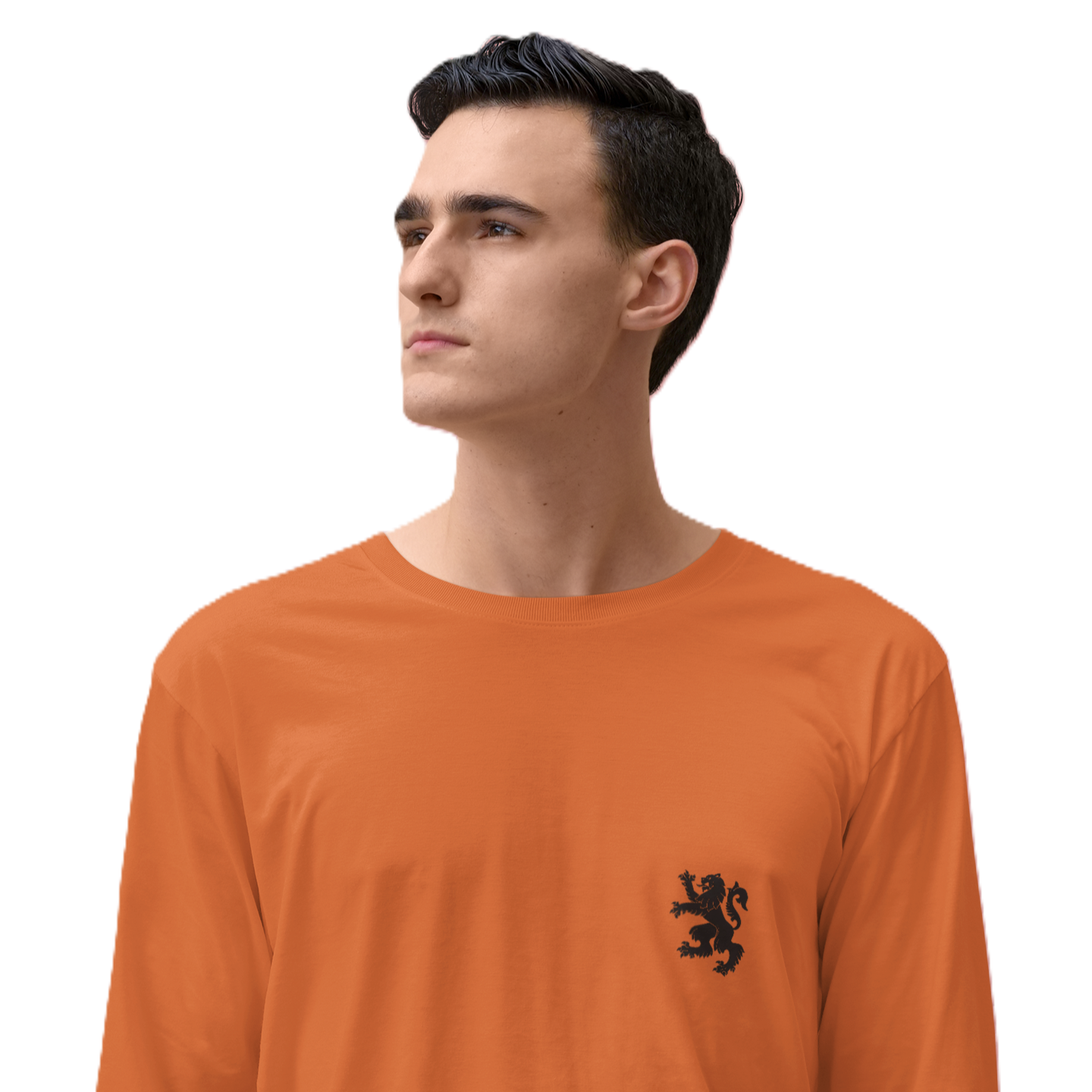 Unisex Ultra Cotton Long Sleeve Tee "Lion"