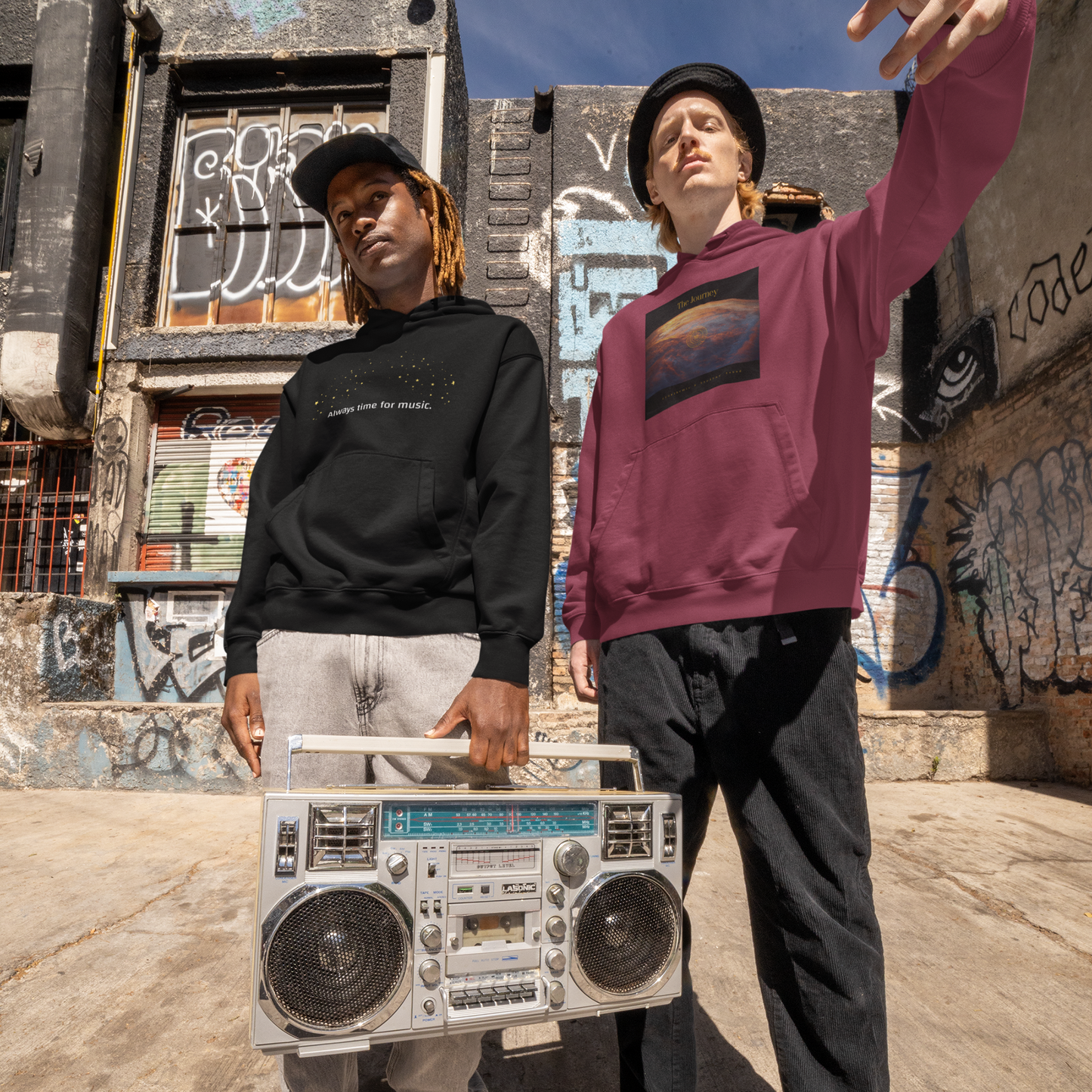 Unisex Hoodie "Always Time for Music"