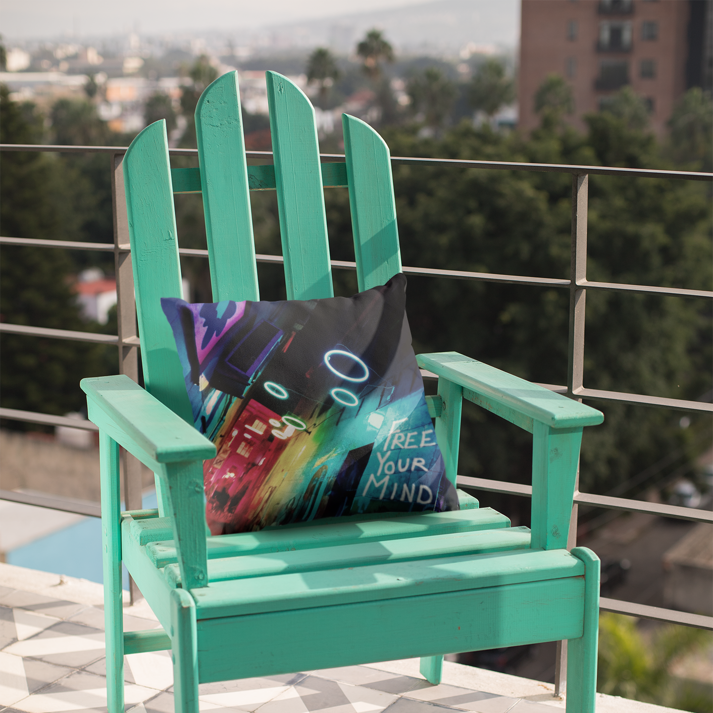 Pillow Case "FREE YOUR MIND" Albumcover