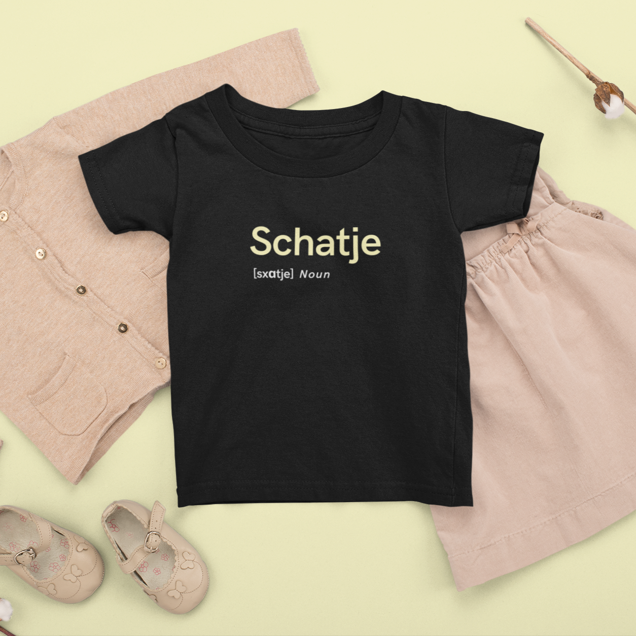Baby T-Shirt "Schatje"