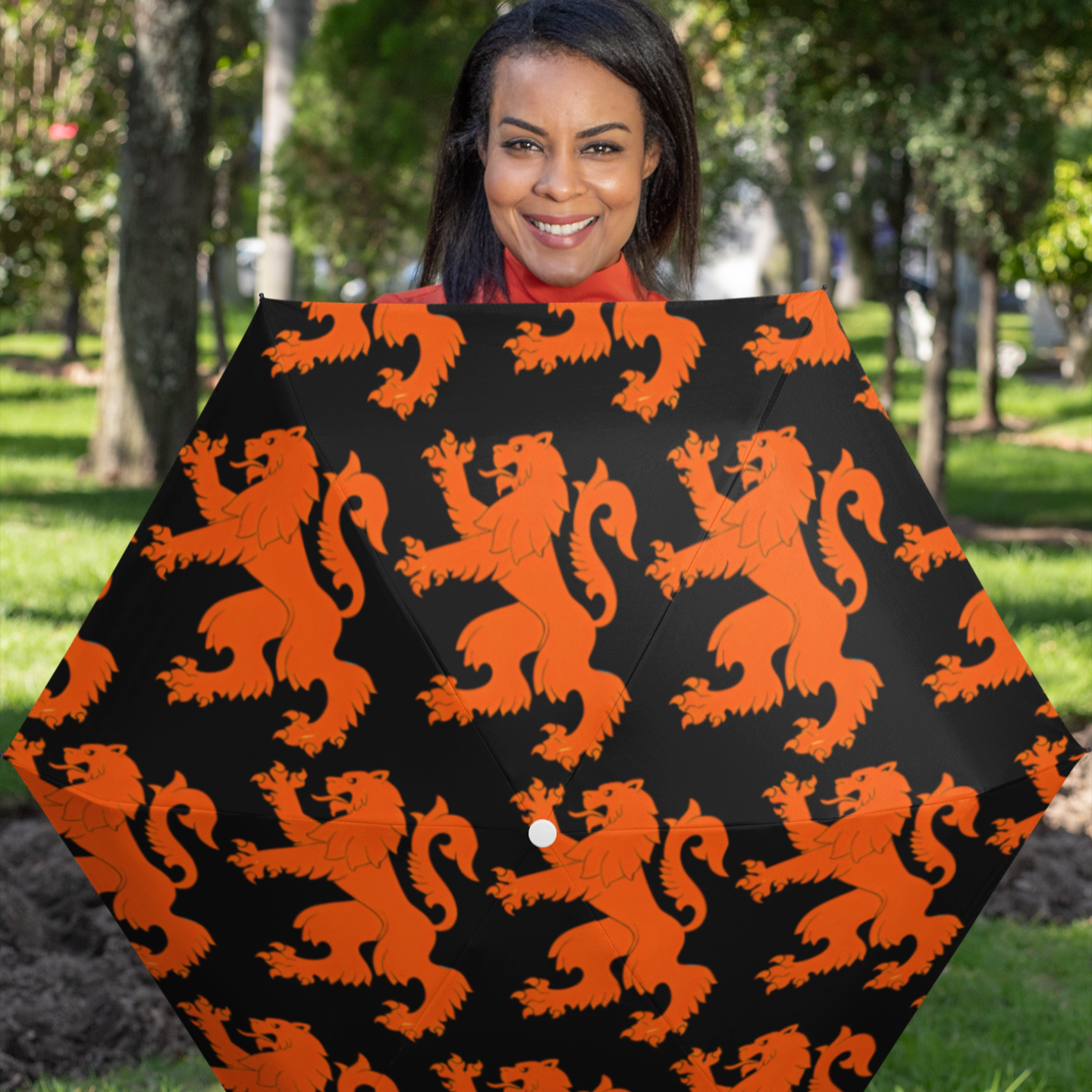 Semi-Automatic Foldable Umbrella "Lion"