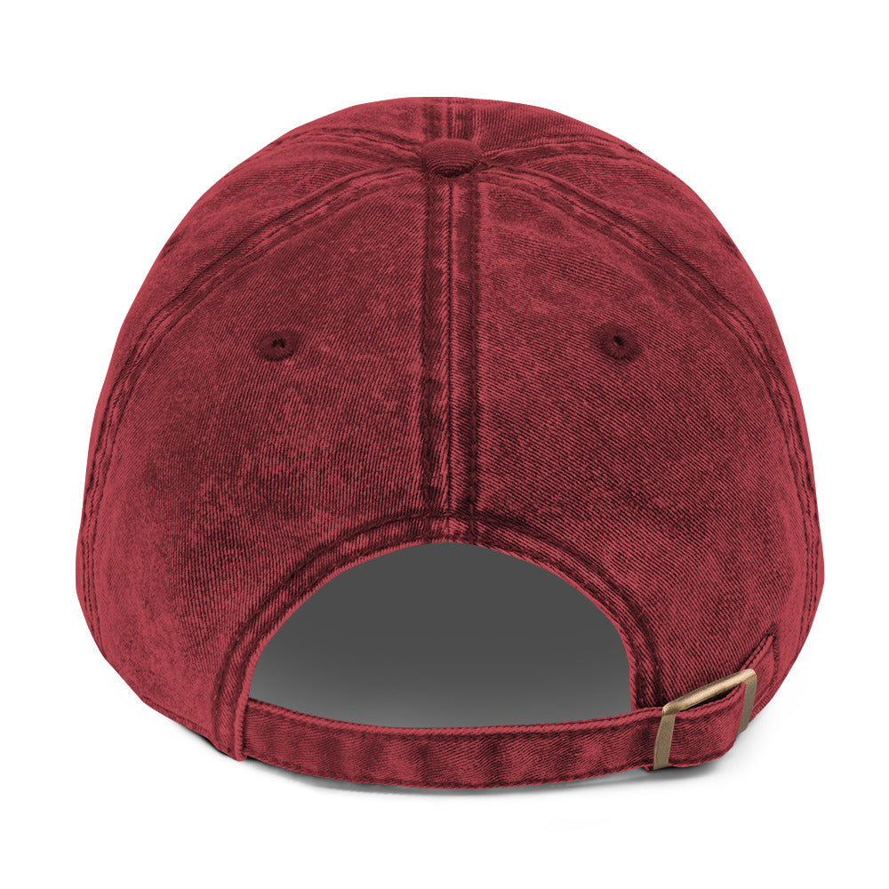 Vintage Cotton Twill Cap "FREE YOUR MIND"