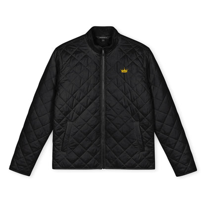 Quilted Full‑Zip Jacket — Crown