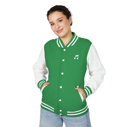 Unisex Heavyweight Letterman Jacket Musicnote
