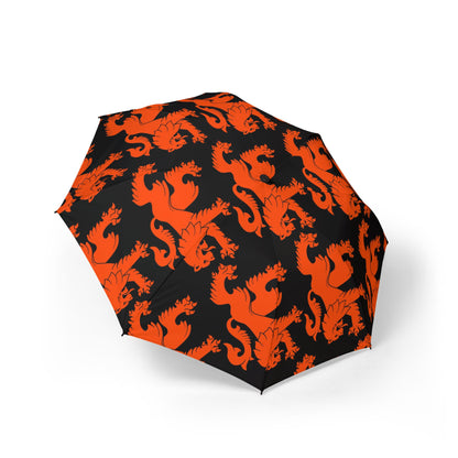 Semi-Automatic Foldable Umbrella Lion