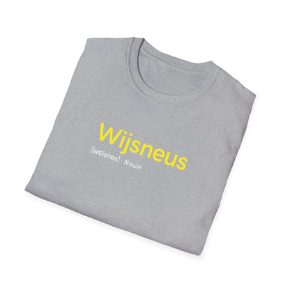 Unisex Softstyle T-Shirt "Wijsneus"
