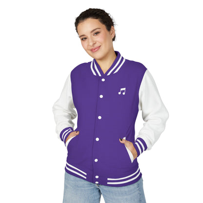 Unisex Heavyweight Letterman Jacket Musicnote