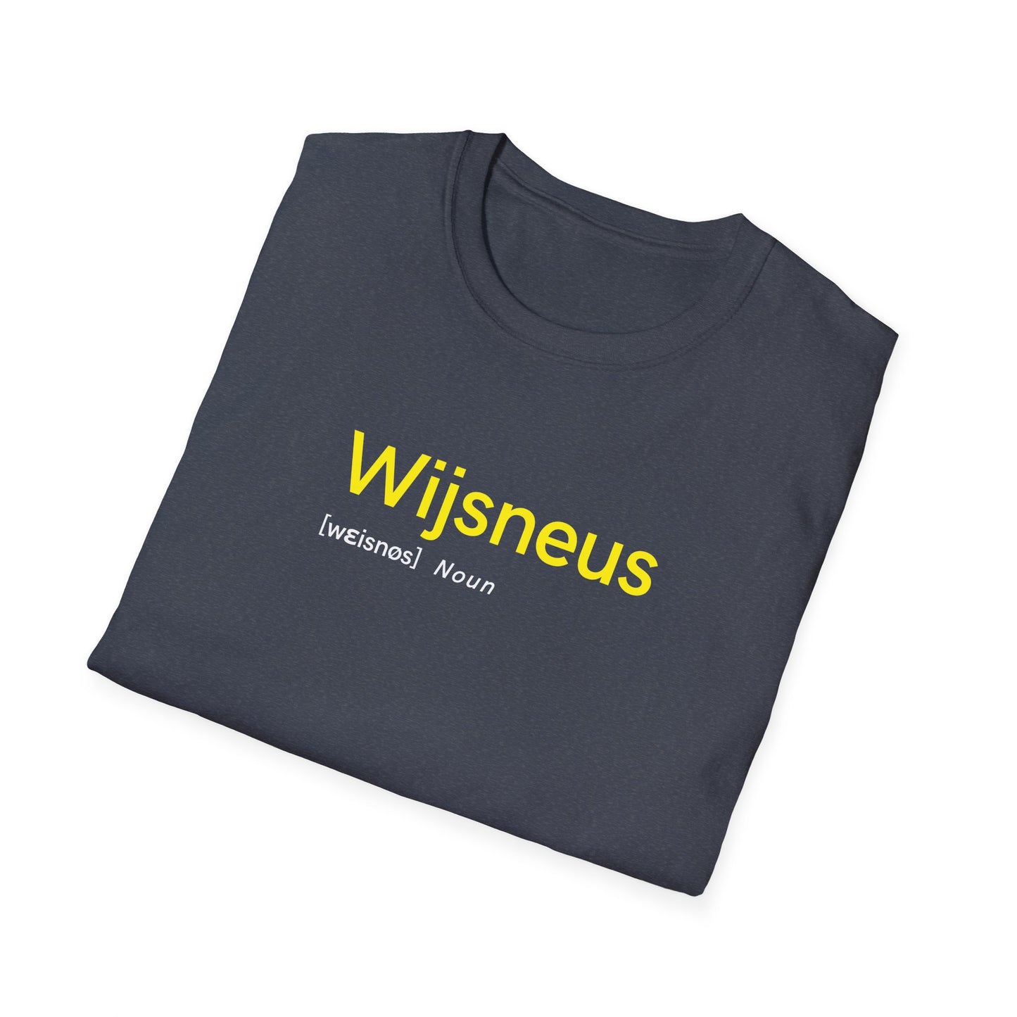 Unisex Softstyle T-Shirt "Wijsneus"