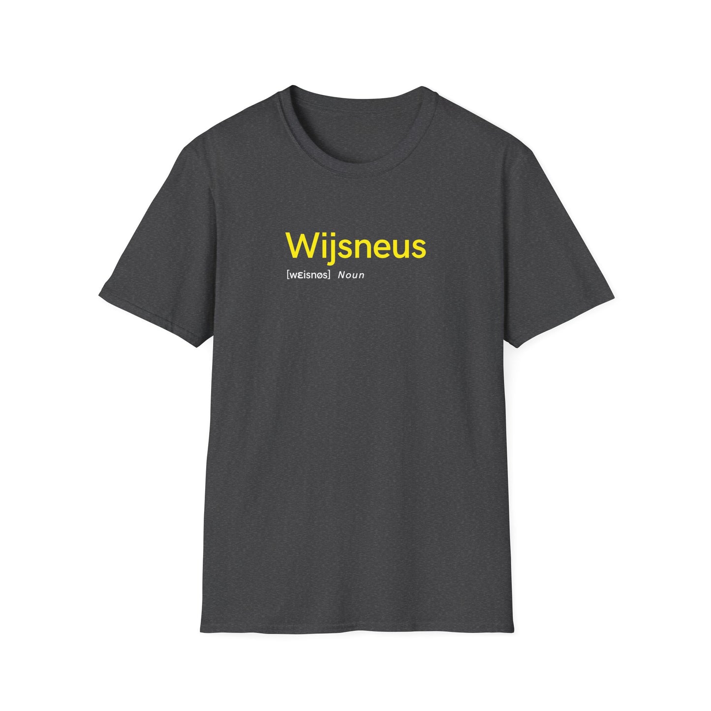 Unisex Softstyle T-Shirt "Wijsneus"