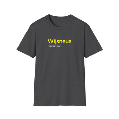Unisex Softstyle T-Shirt "Wijsneus"