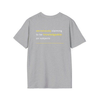 Unisex Softstyle T-Shirt "Wijsneus"