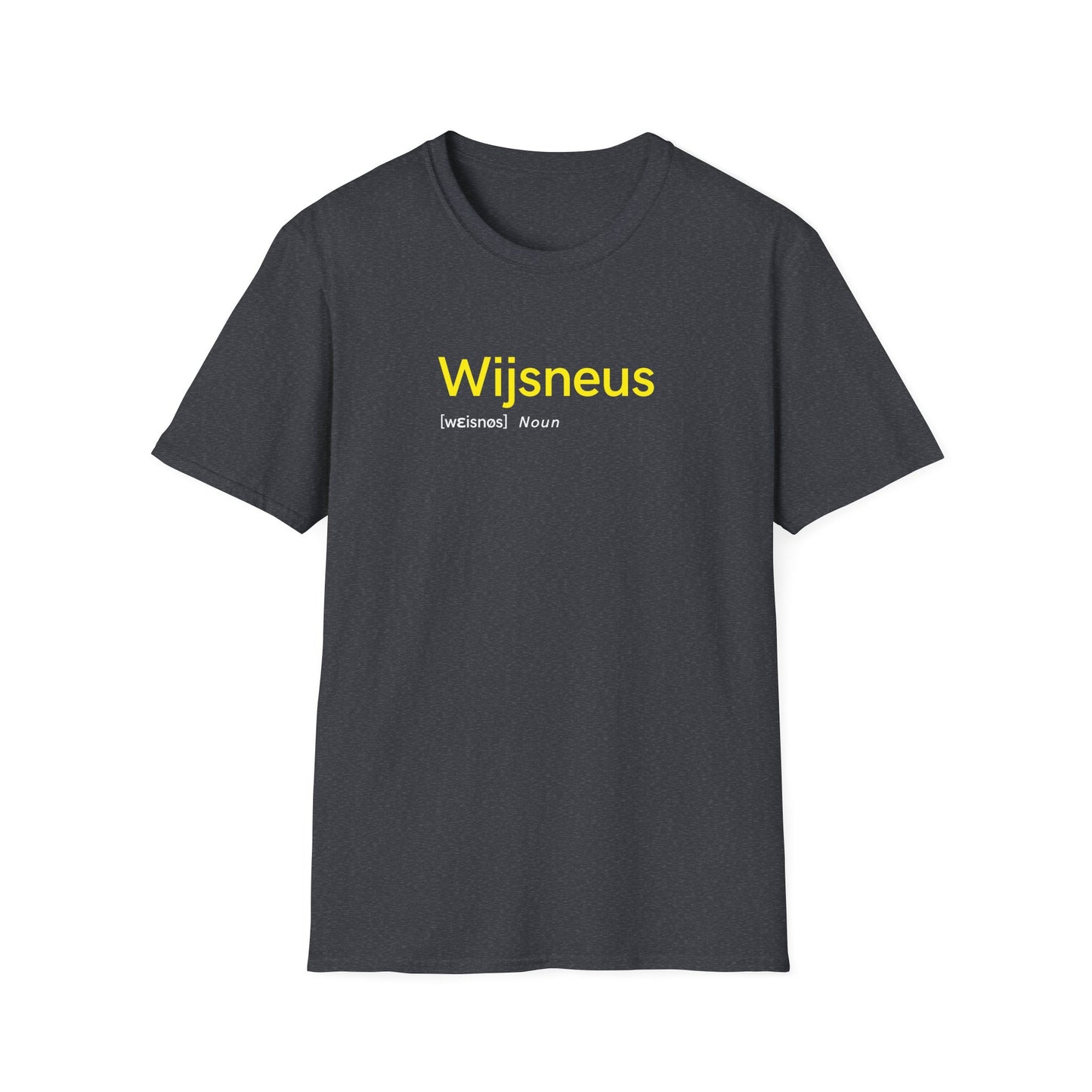 Unisex Softstyle T-Shirt "Wijsneus"
