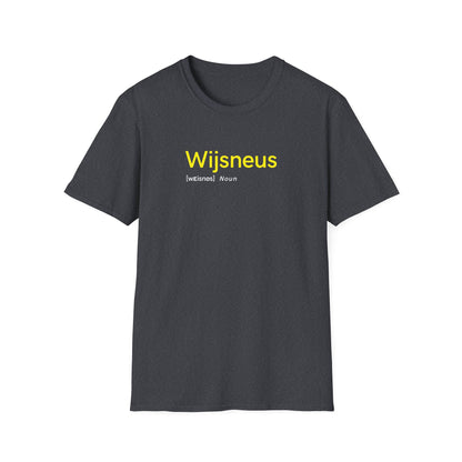 Unisex Softstyle T-Shirt "Wijsneus"