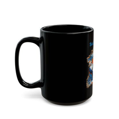 Black Mug "Built to last"