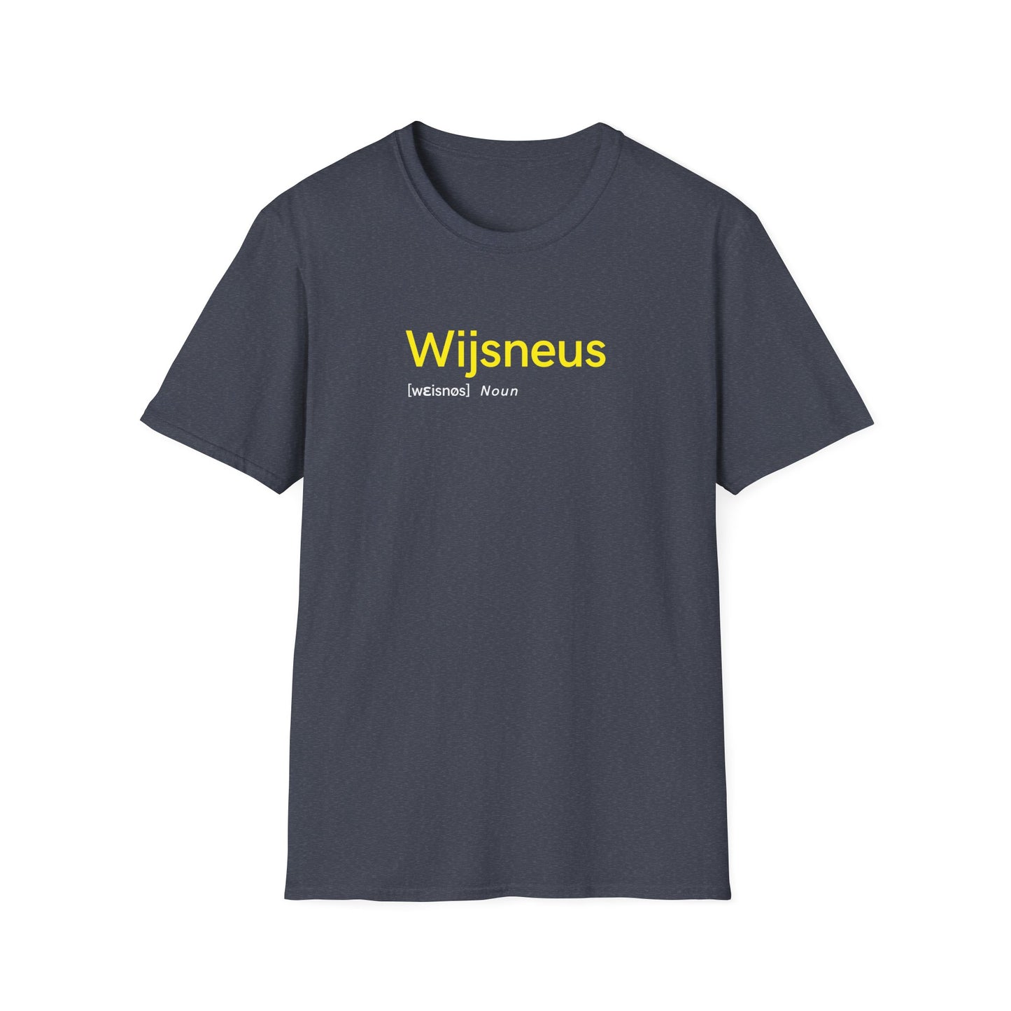 Unisex Softstyle T-Shirt "Wijsneus"