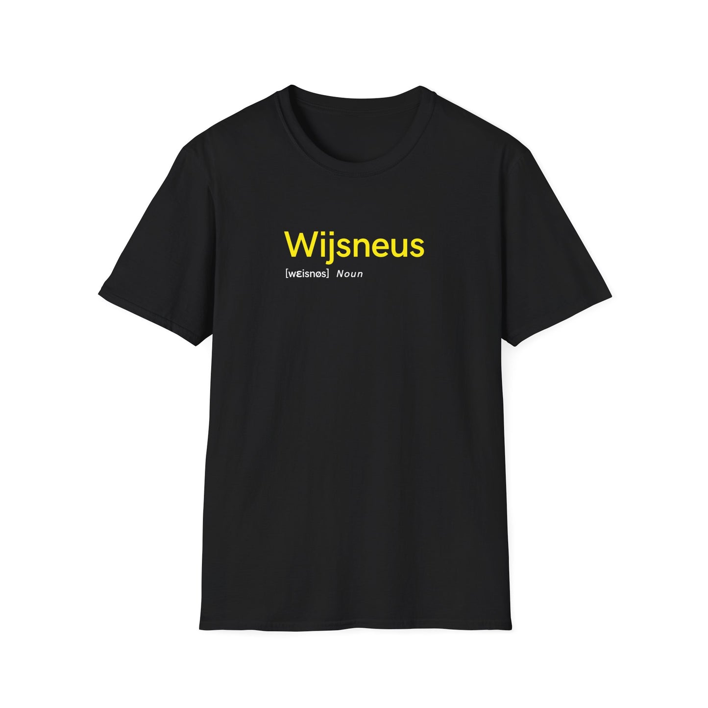Unisex Softstyle T-Shirt "Wijsneus"