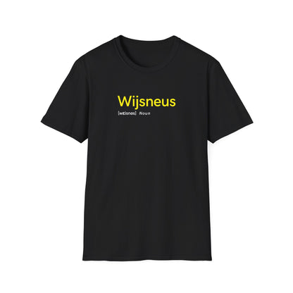 Unisex Softstyle T-Shirt "Wijsneus"