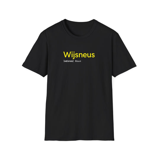 Unisex Softstyle T-Shirt "Wijsneus"