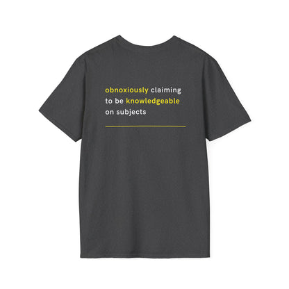 Unisex Softstyle T-Shirt "Wijsneus"