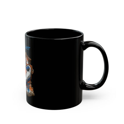 Black Mug "Built to last"