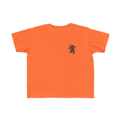 Toddler's Fine Jersey Tee "Black Lion"