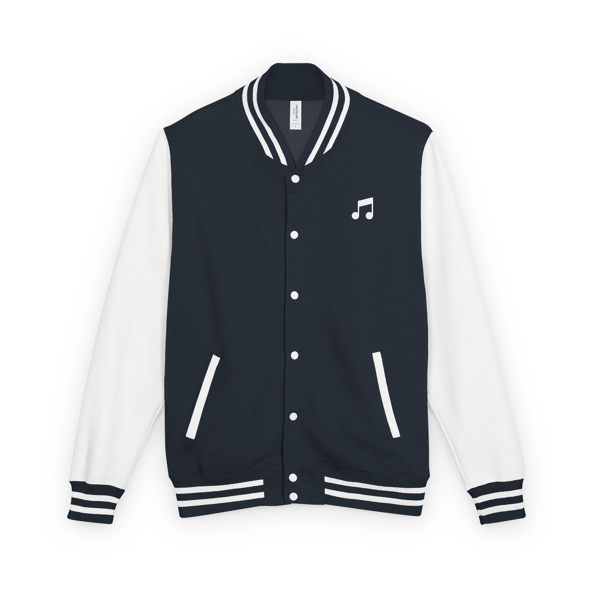 Unisex Heavyweight Letterman Jacket Musicnote