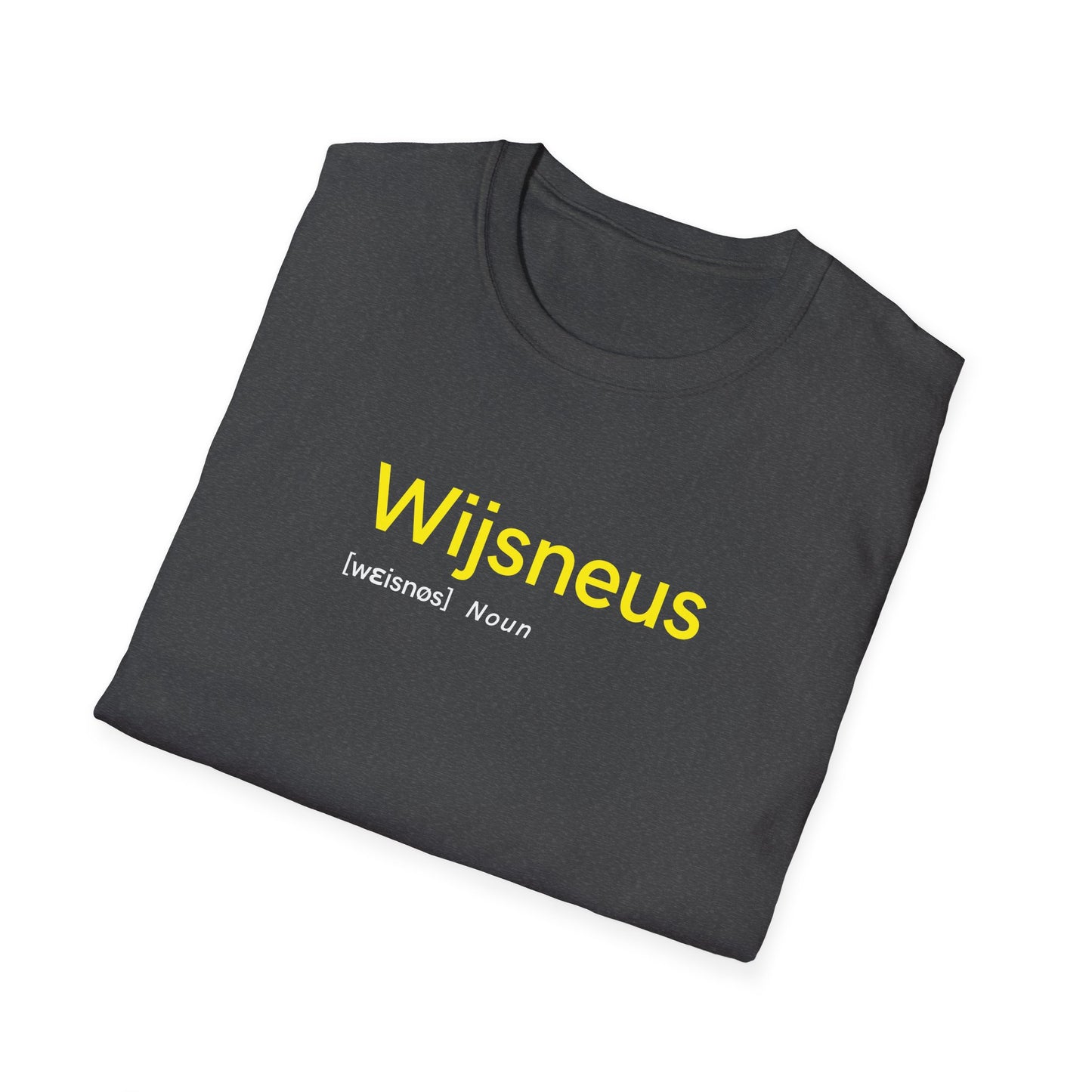 Unisex Softstyle T-Shirt "Wijsneus"