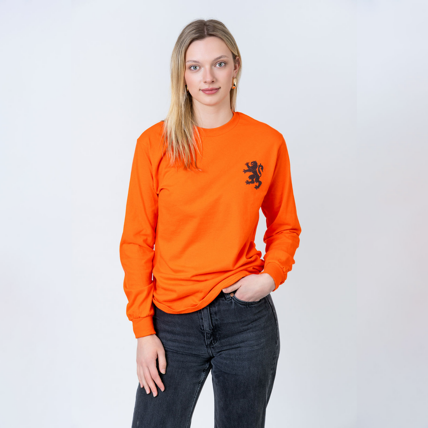 Unisex Ultra Cotton Long Sleeve Tee "Lion"