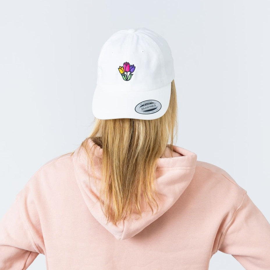Dad hat "Tulips"