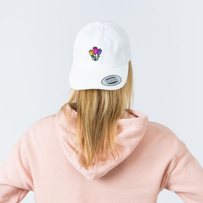 Dad hat "Tulips"