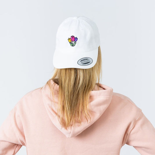 Dad hat "Tulips"