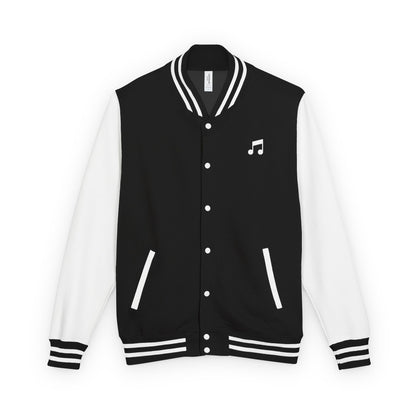 Unisex Heavyweight Letterman Jacket Musicnote