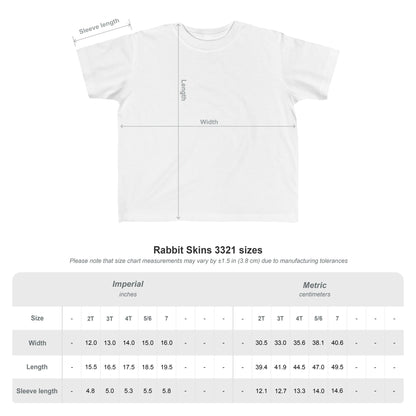 Toddler's Fine Jersey Tee "Black Lion"
