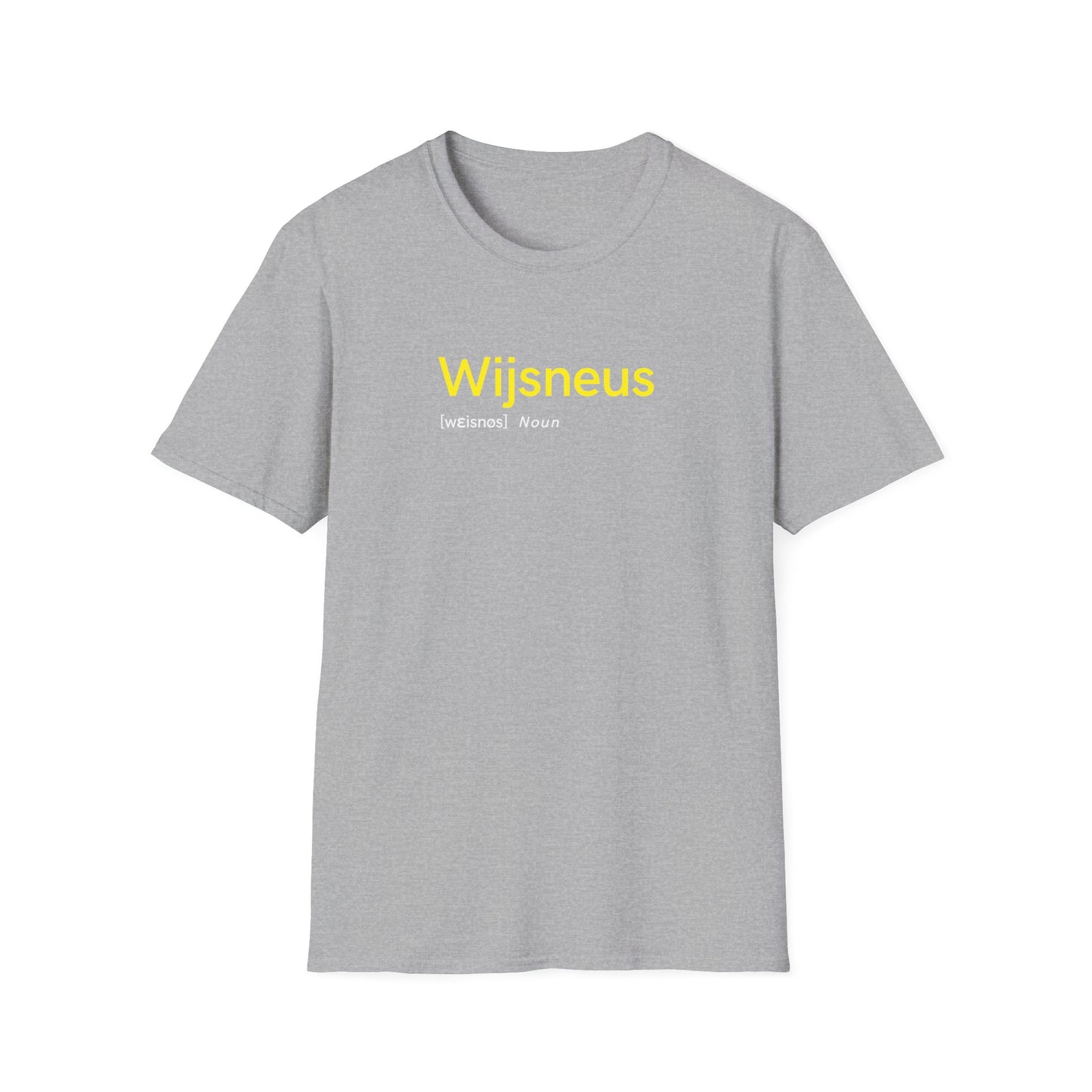 Unisex Softstyle T-Shirt "Wijsneus"