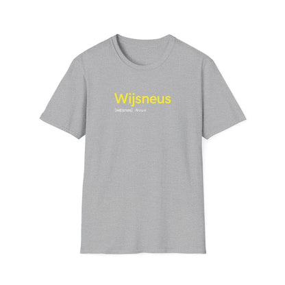 Unisex Softstyle T-Shirt "Wijsneus"