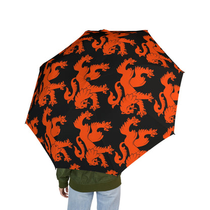 Semi-Automatic Foldable Umbrella Lion