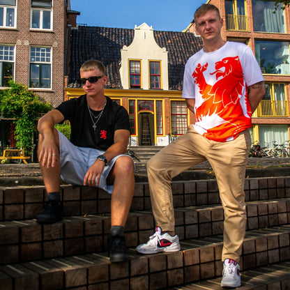 Unisex Sports Jersey "Orange Lion"