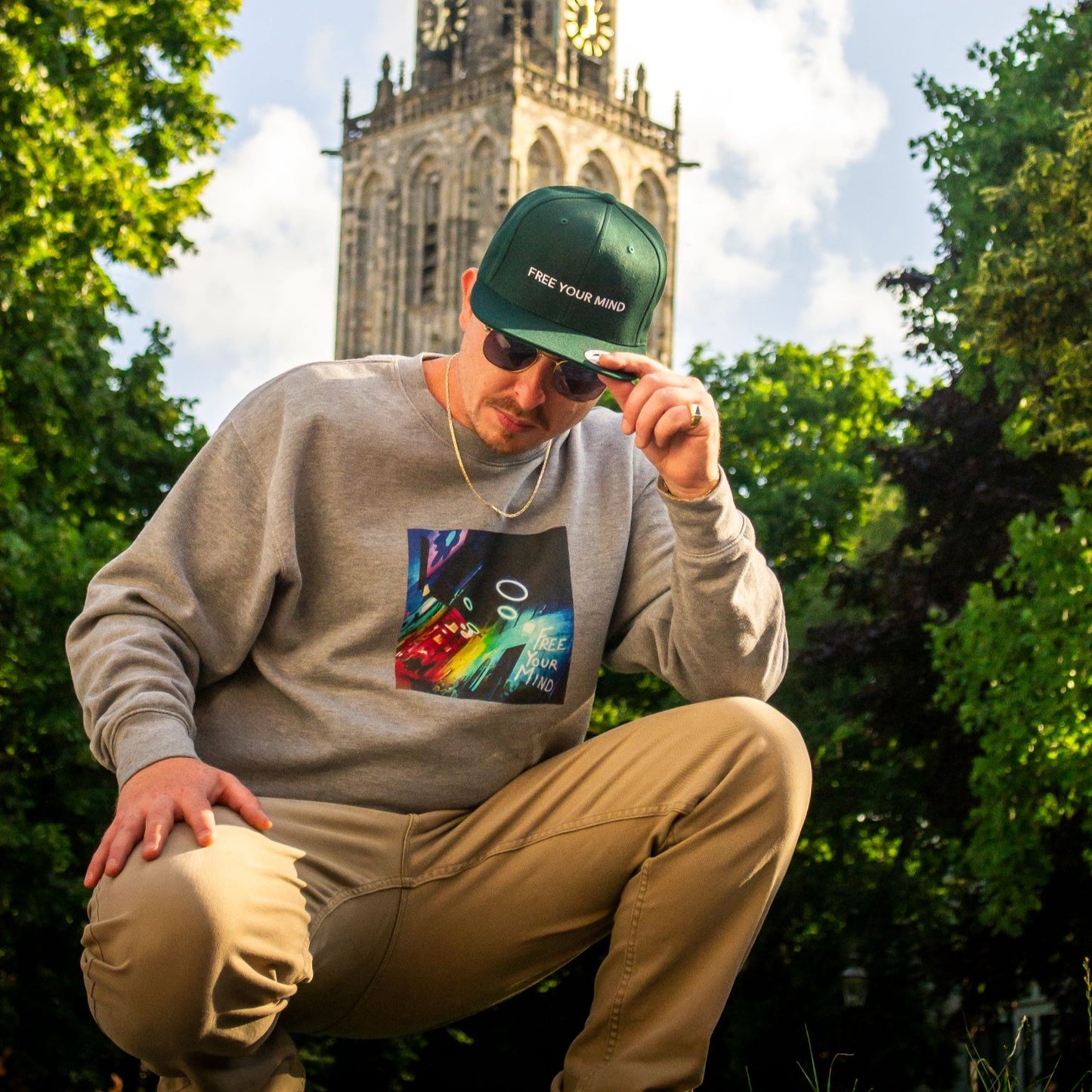 Snapback Hat "FREE YOUR MIND"