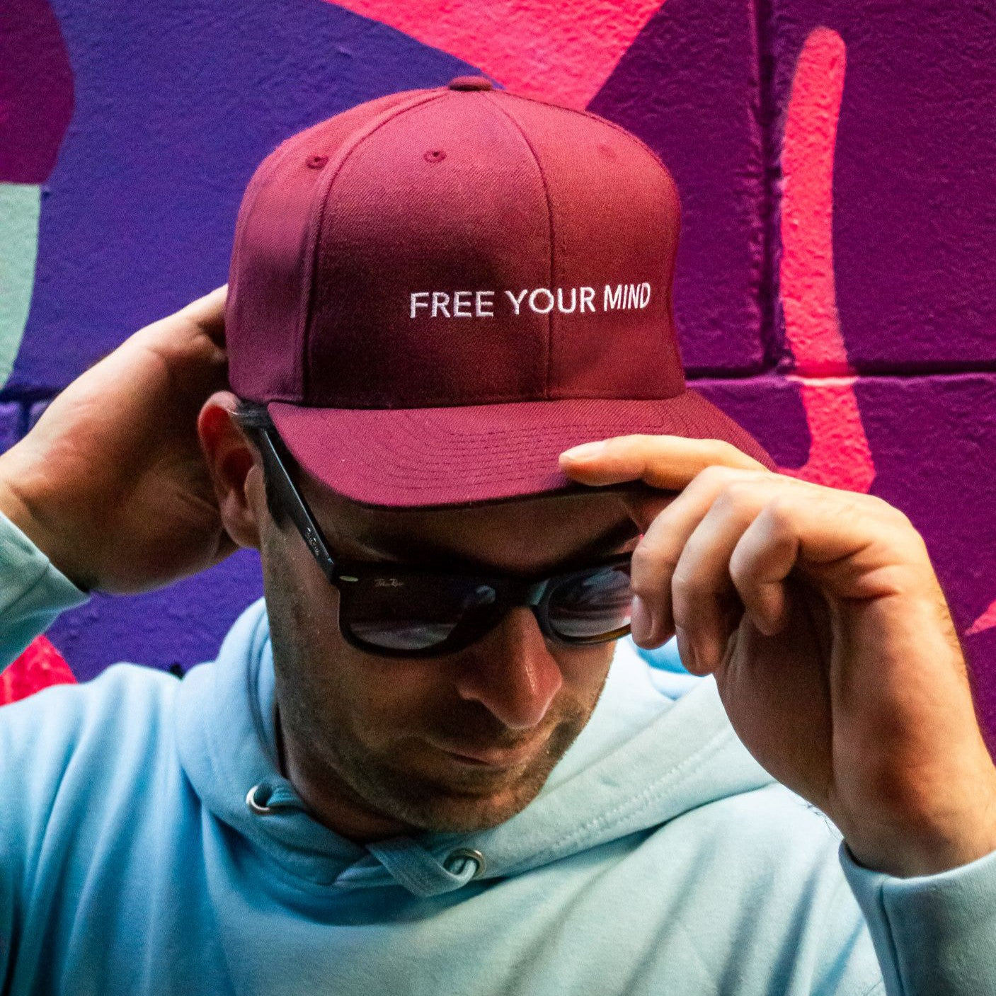 Snapback Hat "FREE YOUR MIND"