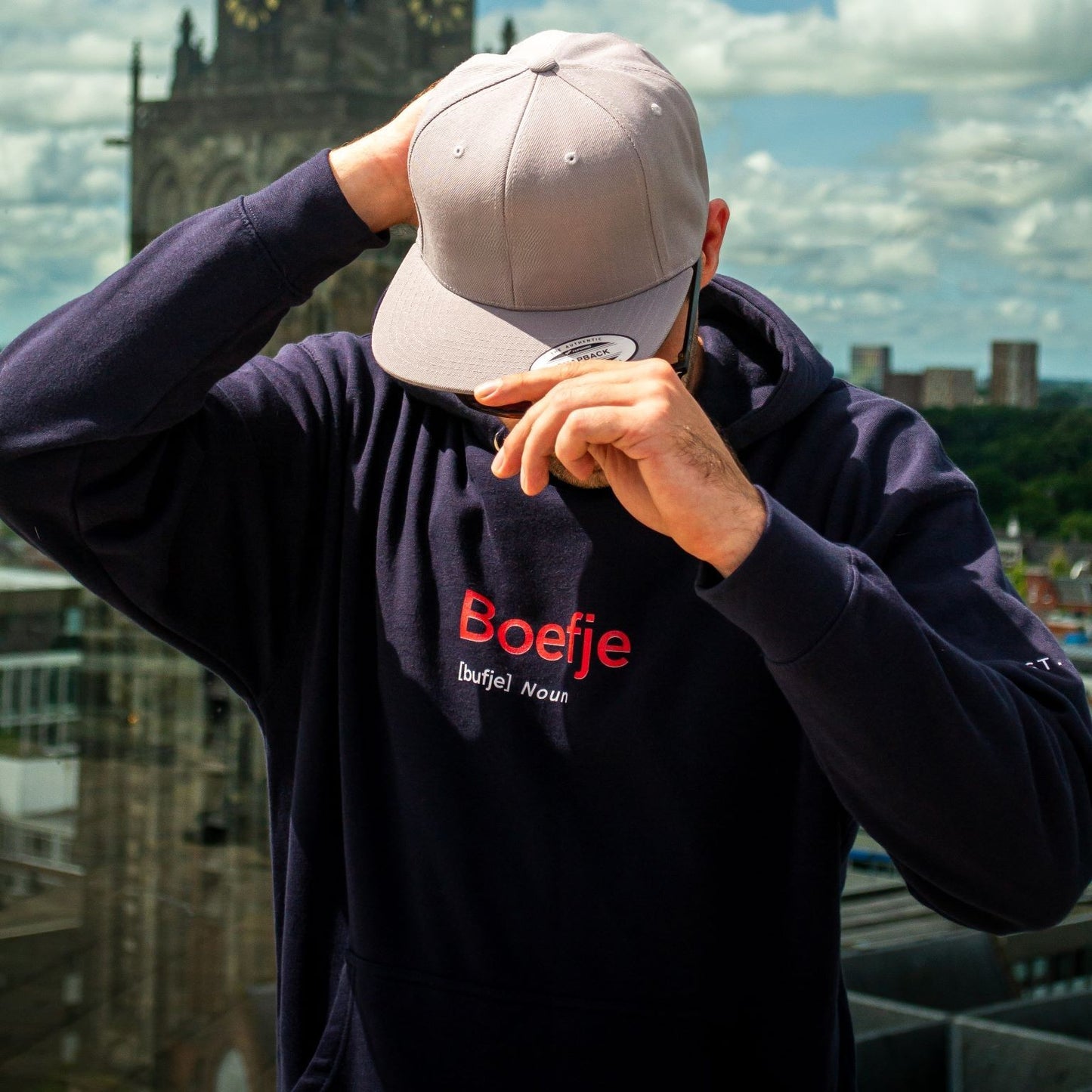 Premium Unisex Hoodie "Boefje"