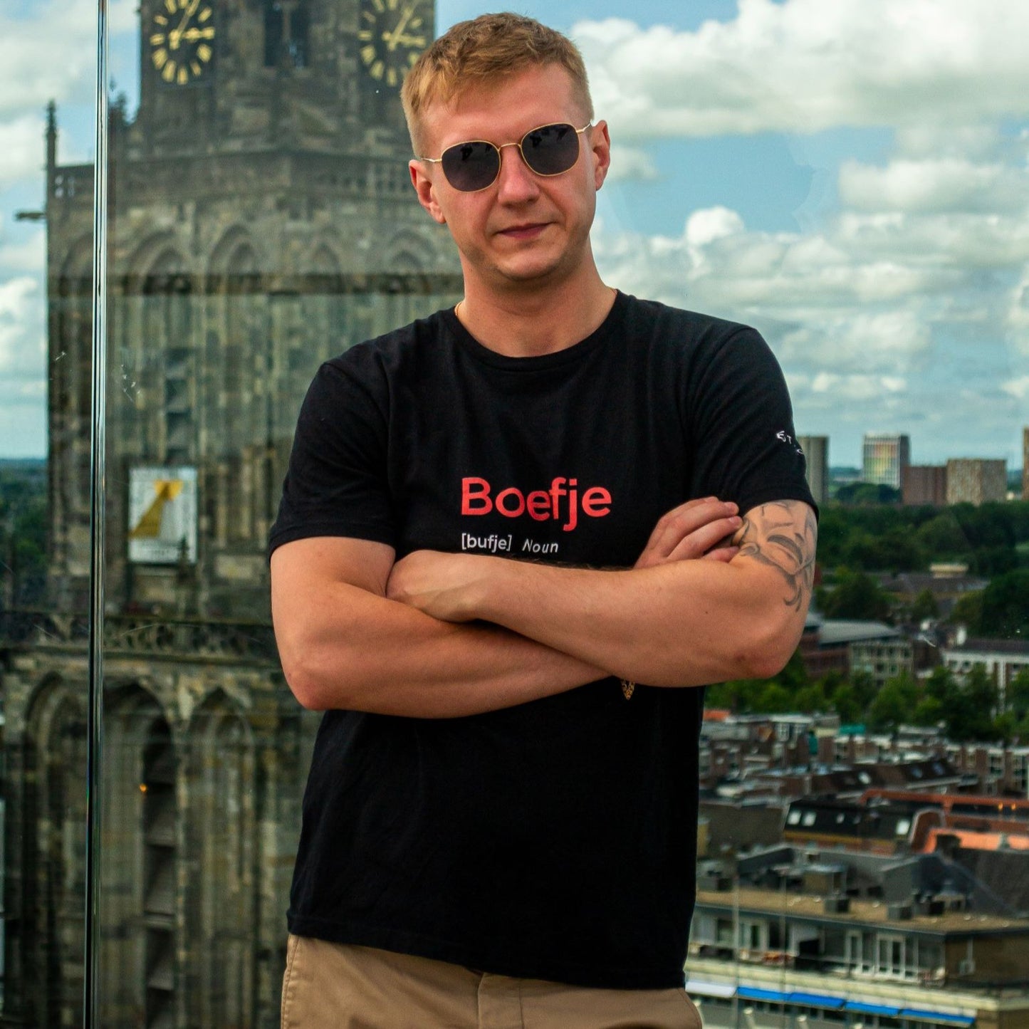 Unisex classic tee "Boefje"