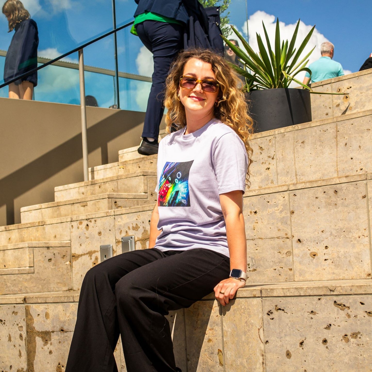 Unisex organic cotton t-shirt "Free your Mind" Albumcover