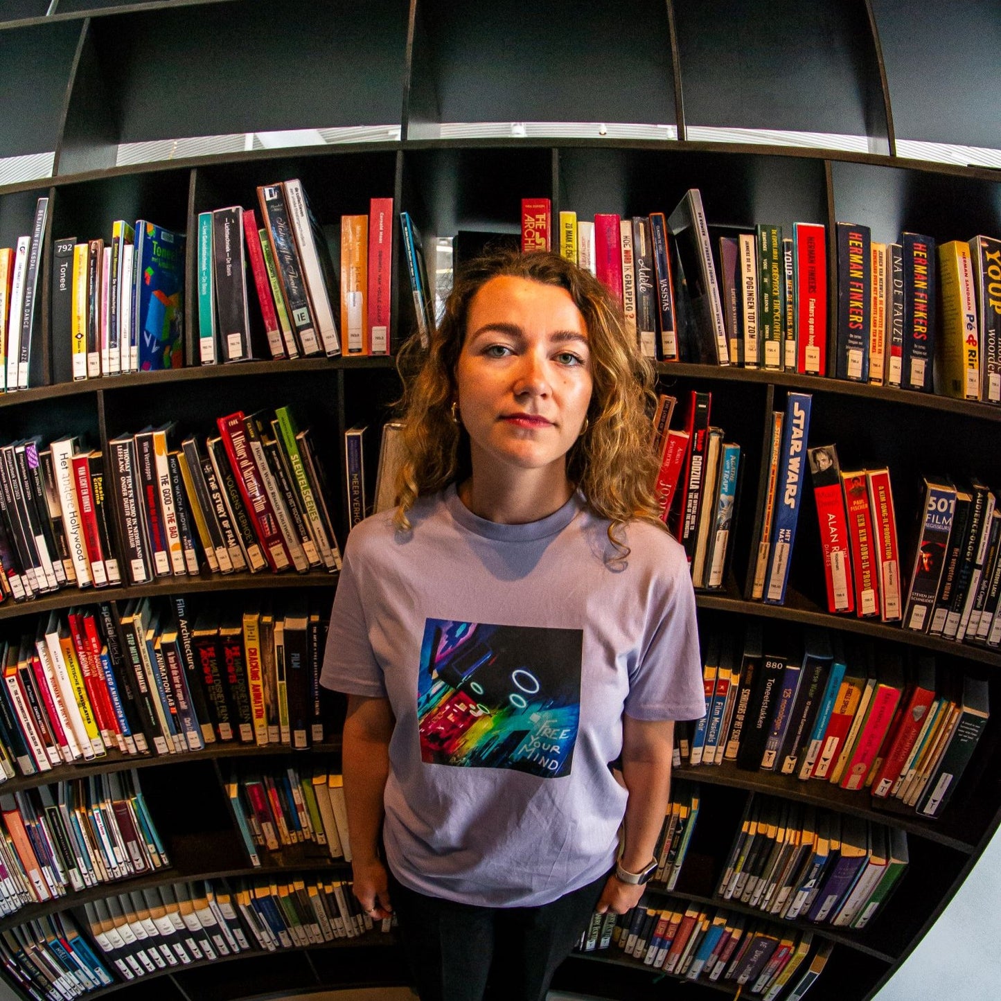 Unisex organic cotton t-shirt "Free your Mind" Albumcover