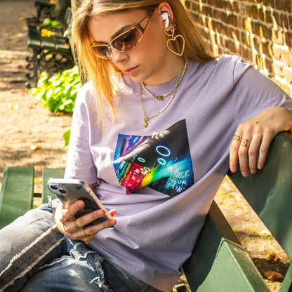 Unisex organic cotton t-shirt "Free your Mind" Albumcover