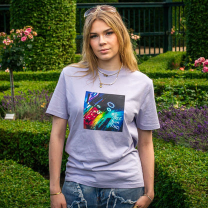 Unisex organic cotton t-shirt "Free your Mind" Albumcover