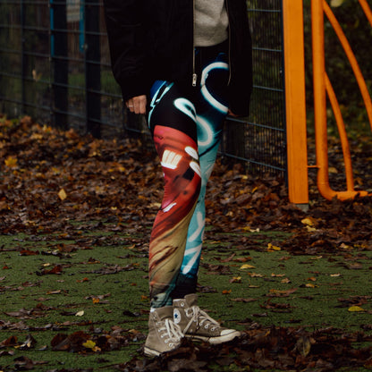 Yoga Leggings "FREE YOUR MIND" Albumcover